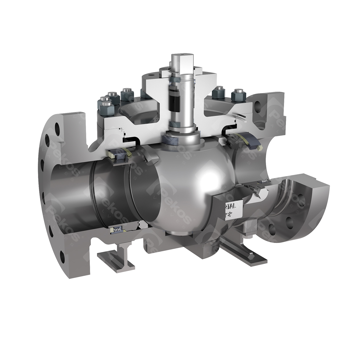 Trunnion Top Entry Ball Valve